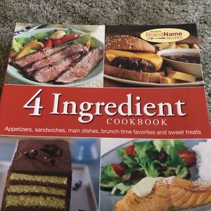 4 ingredient cookbook.  With brand name recipes.